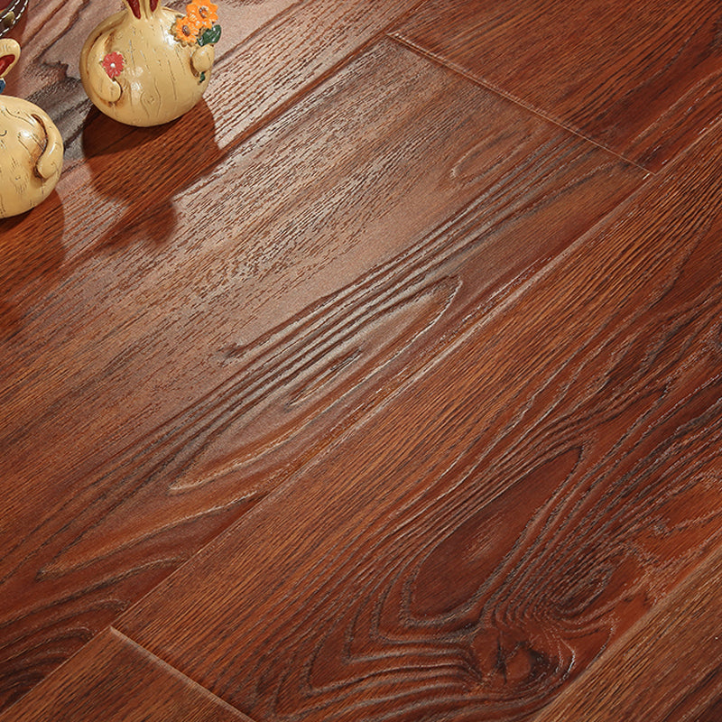 Solid Wood Laminate Floor Modern Style Laminate Floor with Scratch Resistant