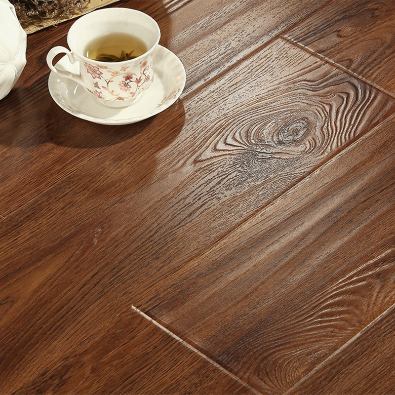 Solid Wood Laminate Floor Modern Style Laminate Floor with Scratch Resistant