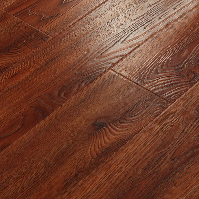 Solid Wood Laminate Floor Modern Style Laminate Floor with Scratch Resistant