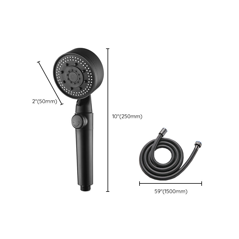 Modern Shower Head Plastic Wall-mounted Shower Head with Adjustable Spray Pattern