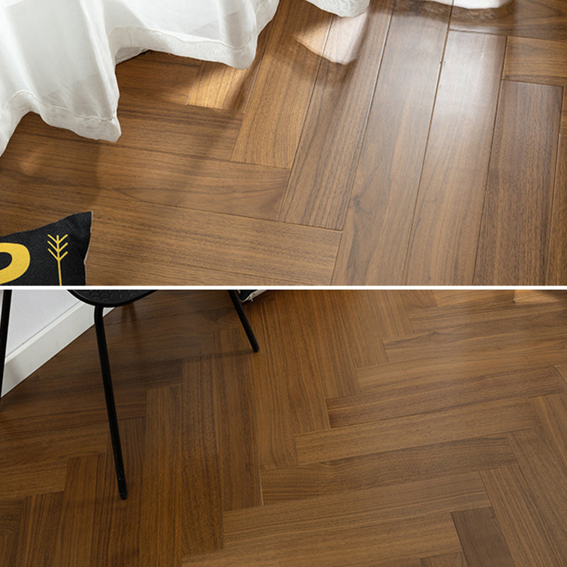 Solid Wood Laminate Plank Flooring Medium Color Laminate Flooring