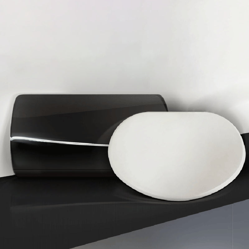 Modern Acrylic Bathtub White Rectangle Back to Wall with Drain Bath Tub and Massage Device
