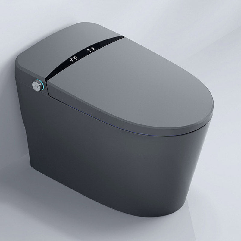 Modern Heated Seat Toilet ABS Floor Mounted Flush Toilet with Seat