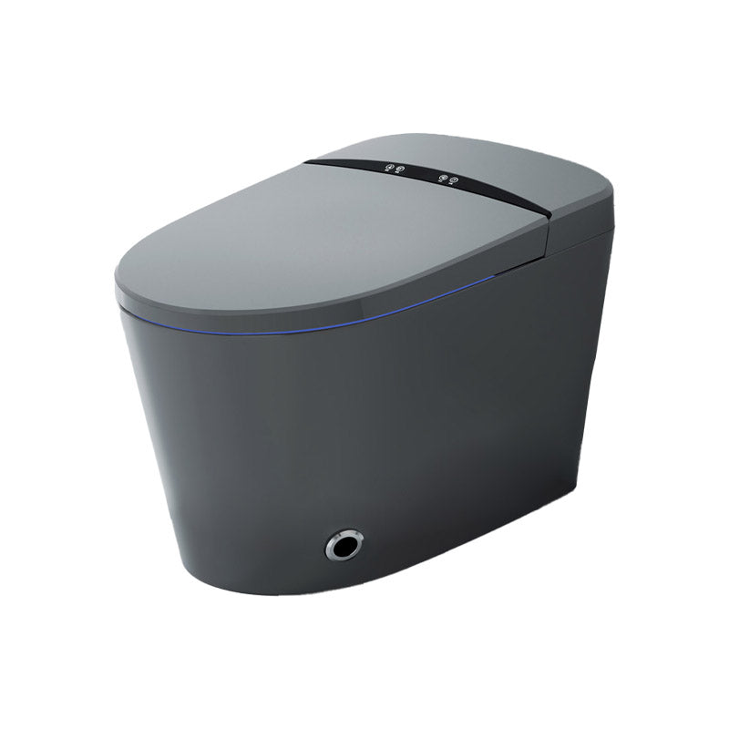 Modern Heated Seat Toilet ABS Floor Mounted Flush Toilet with Seat