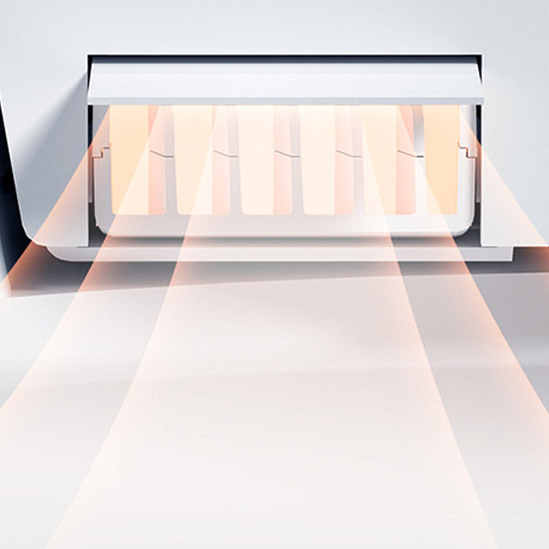 Modern Heated Seat Toilet ABS Floor Mounted Flush Toilet with Seat