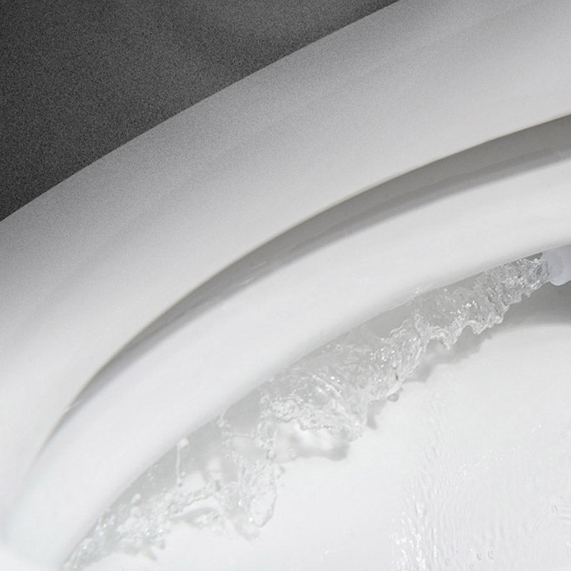 Modern Heated Seat Toilet ABS Floor Mounted Flush Toilet with Seat