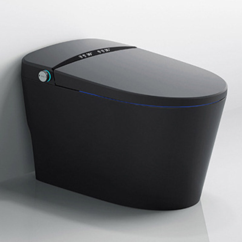 Modern Heated Seat Toilet ABS Floor Mounted Flush Toilet with Seat