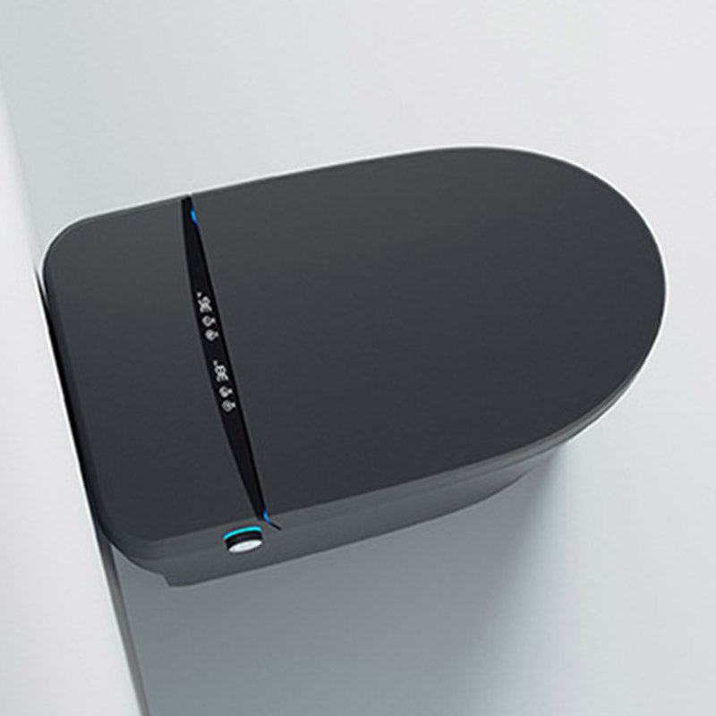 Modern Heated Seat Toilet ABS Floor Mounted Flush Toilet with Seat