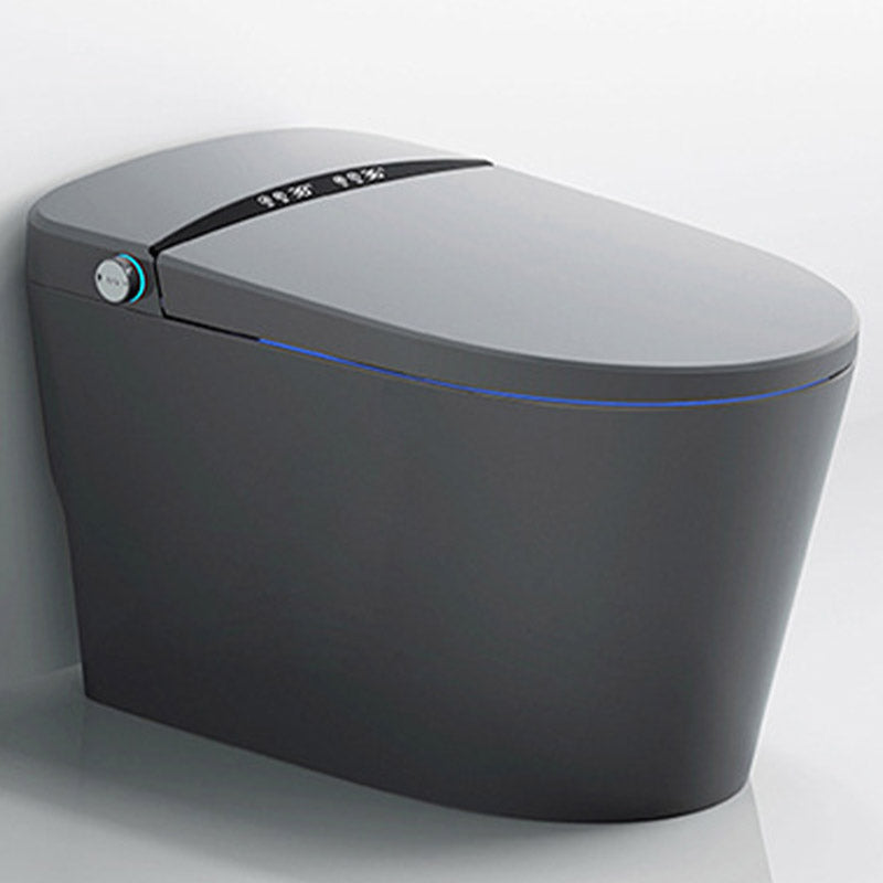 Modern Heated Seat Toilet ABS Floor Mounted Flush Toilet with Seat