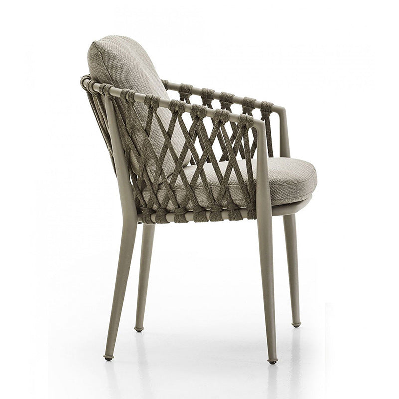 Boho Style 1/7 Pieces Dining Stone Set Rectangle Dining Table Set