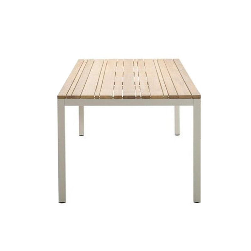 Boho Style 1/3/5/7 Pieces Dining Metal Set Wooden Dining Table Set for Outdoor