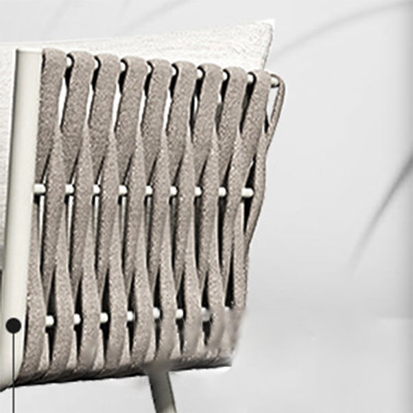 Boho Style 1/5/7/8/9 Pieces Dining Metal Set Stone Dining Table Set for Outdoor