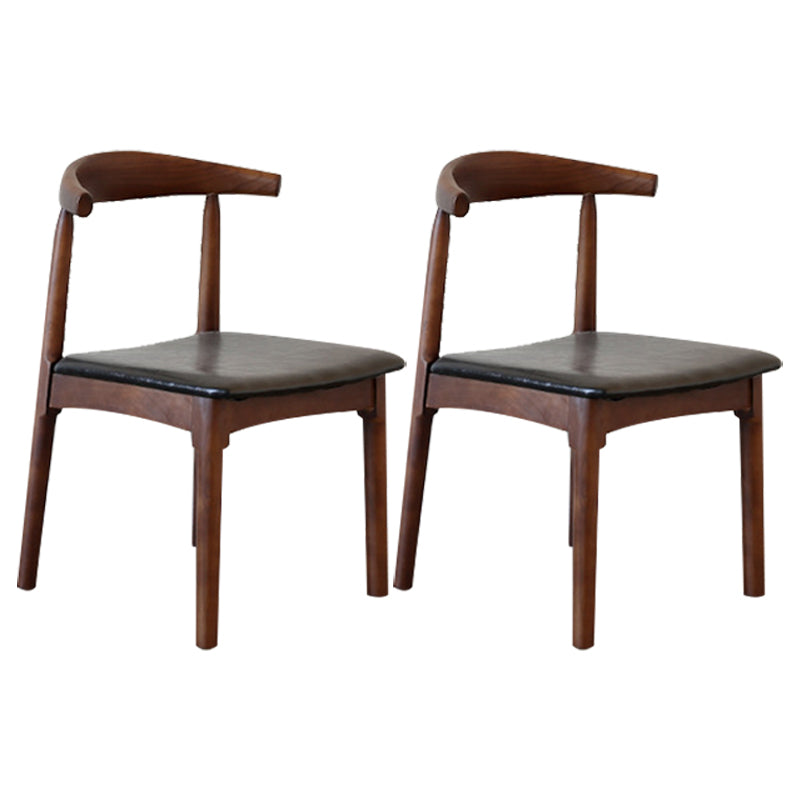 Industrial 1/2/5 Pieces Furniture Solid Wood Rectangle Dining Table Set in Brown