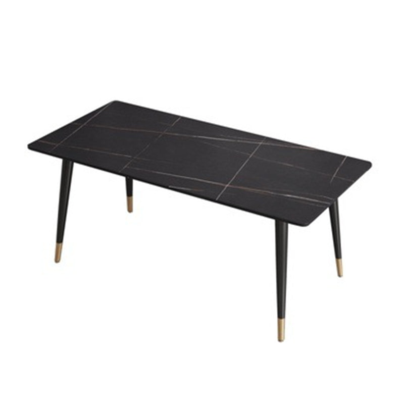 Modern 1/2/5/7 Pieces Dining Set Rectangle Stone Furniture for Home