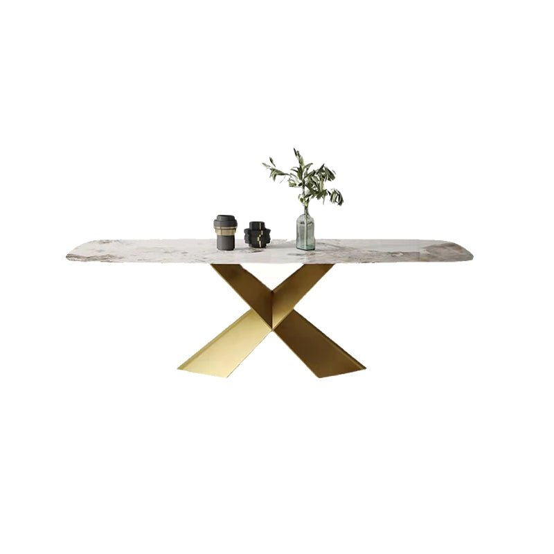 Glam Dinette Set with Leather Chairs 1/2/3/4/5 Pieces Glossy White Dining Table Set