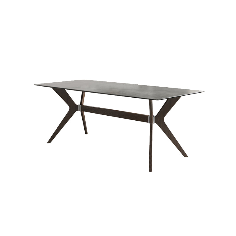 Nordic 1/4/5/7 Pieces Furniture Rectangle Stone Dining Table Set for Kitchen