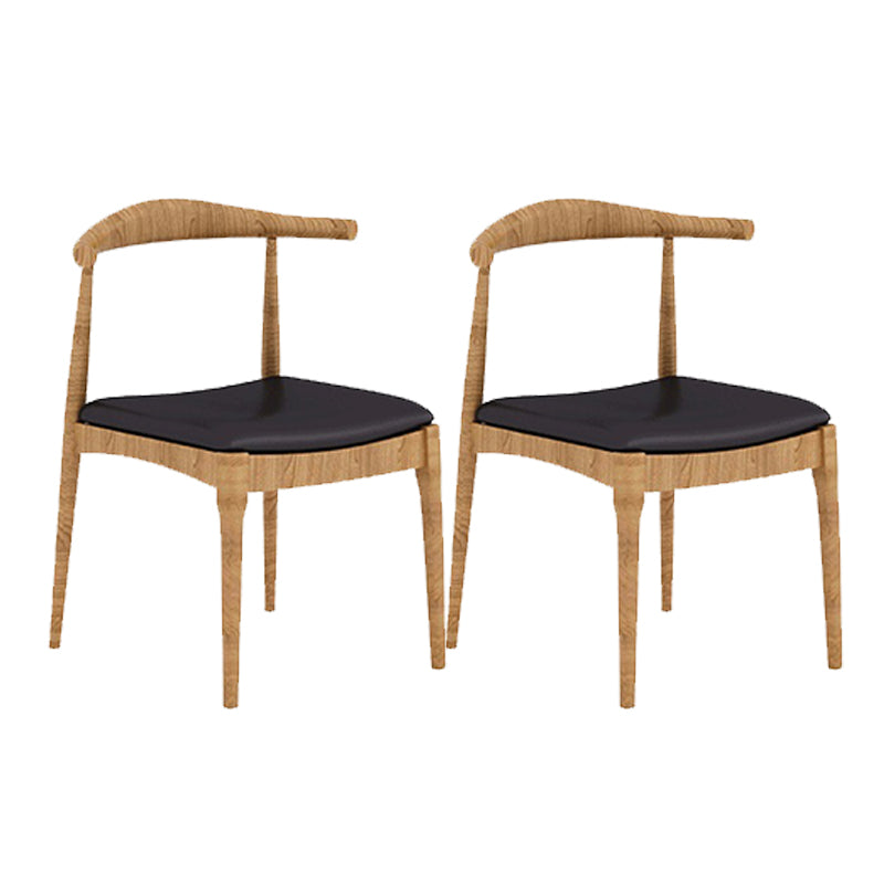 Contemporary 1/2/5 Pieces Furniture Rectangle Solid Wood Dining Table Set in Natural