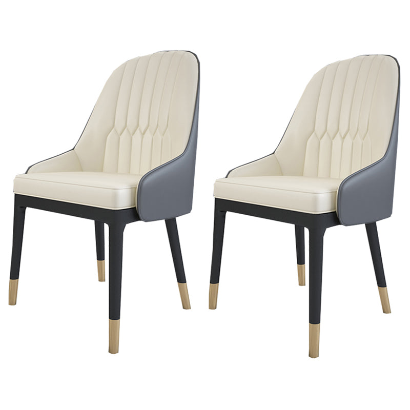 Minimalist 1/2/5/6/7 Pieces Furniture Stone Rectangle Dining Table Set in Gray