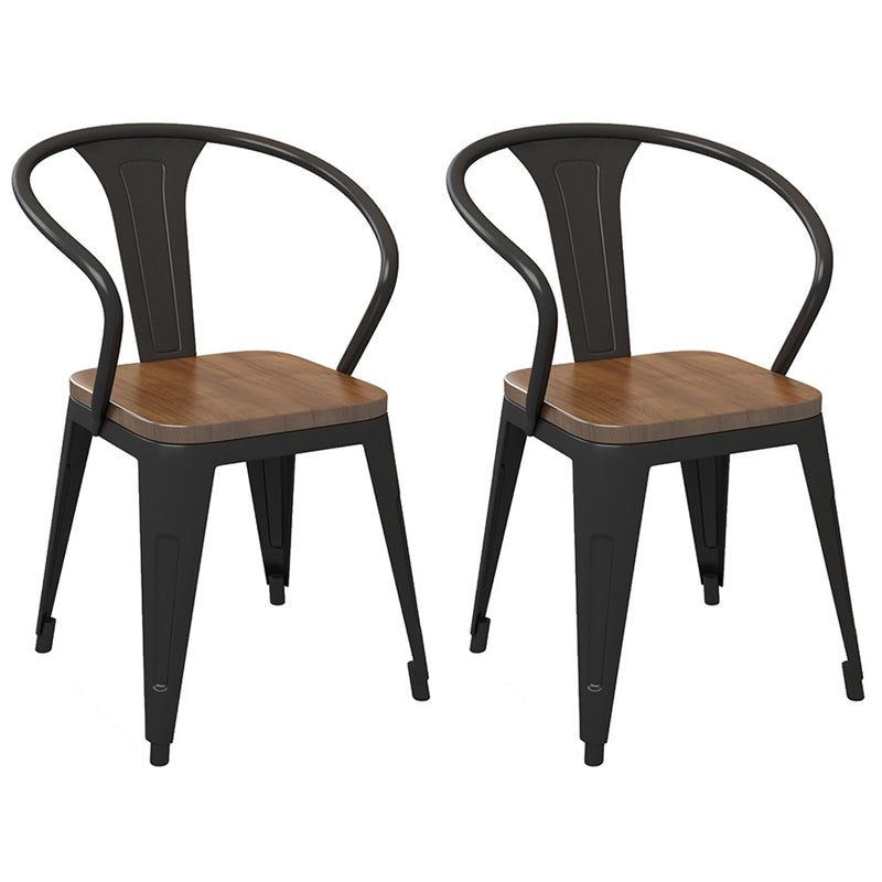 Industrial 1/2/5/7 Pieces Furniture Solid Wood Rectangle Dining Table Set in Brown