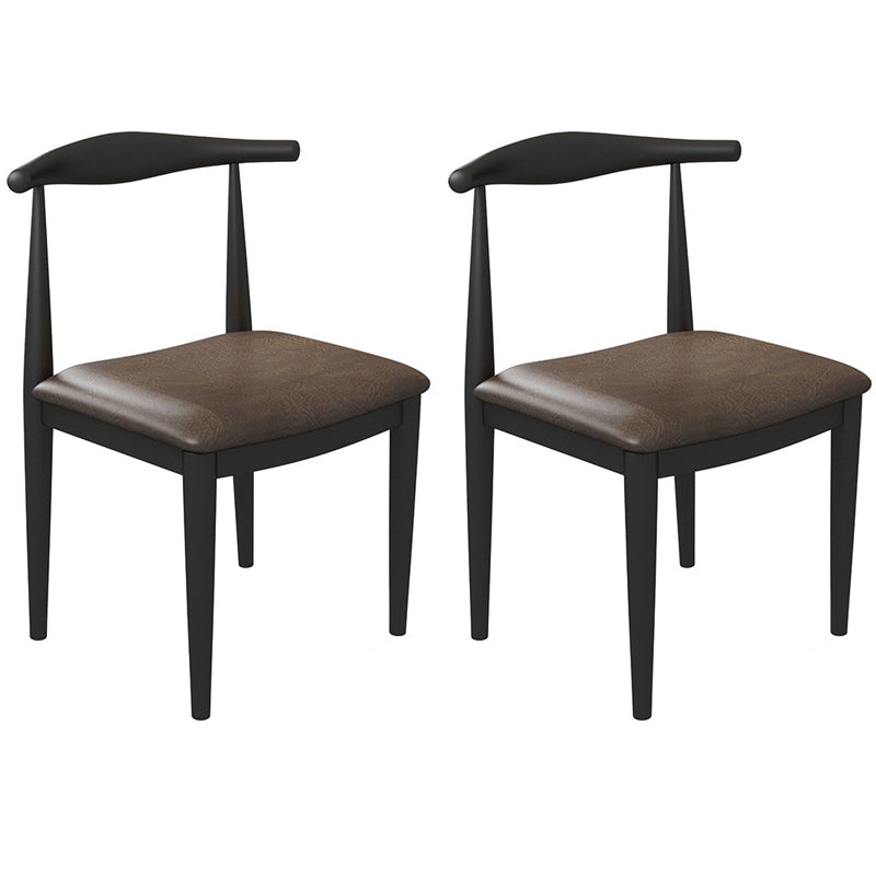 Industrial 1/2/5/7 Pieces Furniture Solid Wood Rectangle Dining Table Set in Brown