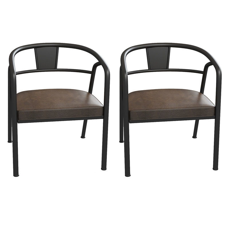 Industrial 1/2/5/7 Pieces Furniture Solid Wood Rectangle Dining Table Set in Brown