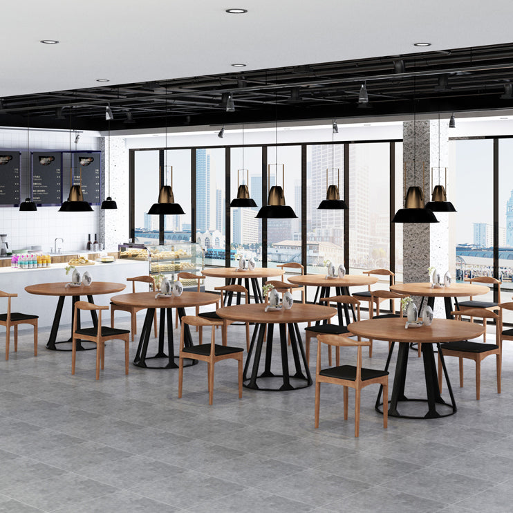 Solid Wood Dining Set for Kitchen 1/3/5 Pieces Modern Dinette Set