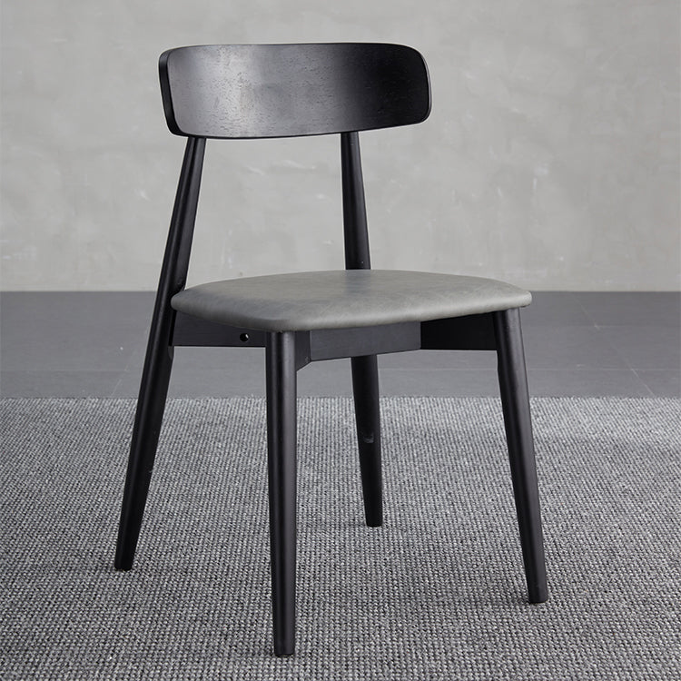 Black Modern Stone Top Dining Table Set 1/4/5/7 Pieces Dining Set with Wooden Chairs