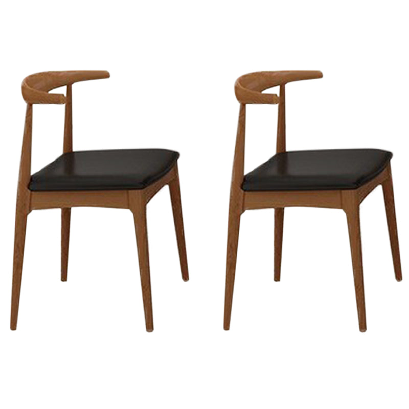 Industrial 1/2/5 Pieces Furniture Solid Wood Rectangle Dining Set in Brown