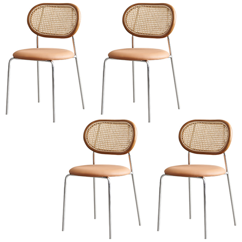 Sintered Stone Dining Table Set 1/4/5 Pcs Rectangle Dining Table with Armless Chairs