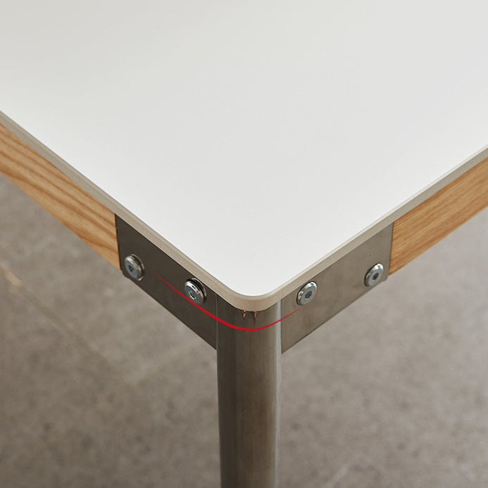 Sintered Stone Dining Table Set 1/4/5 Pcs Rectangle Dining Table with Armless Chairs