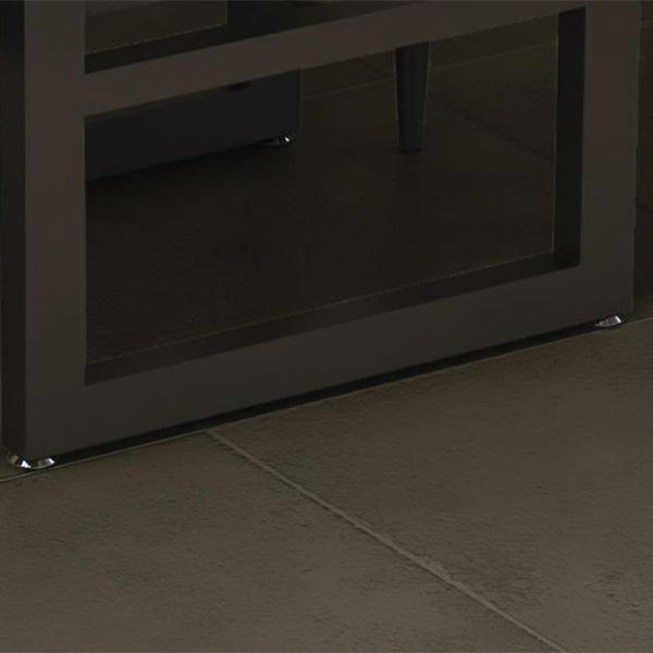 Industrial Style Rectangle Table Set 1/4/5 Pieces Dining Set with Metal Legs for Home Use