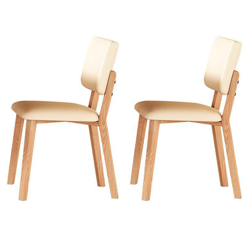 Modern Style Rectangle Table Set 1/2/5/7 Pieces Dining Set with Wood Legs for Home Use