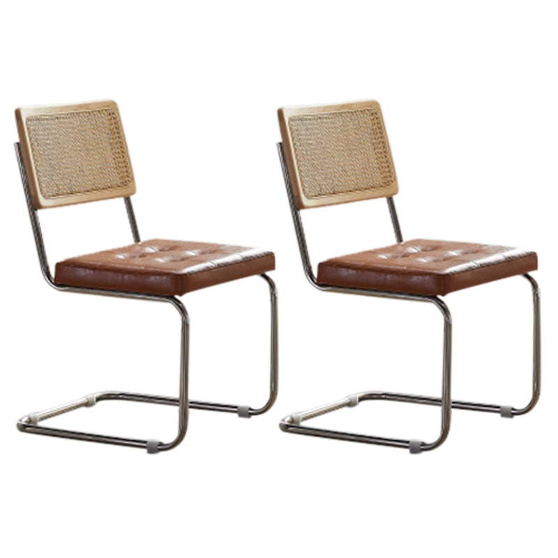 Modern Dining Set 1/2/3/4 Pcs Acrylic Frame Dining Table and Chairs