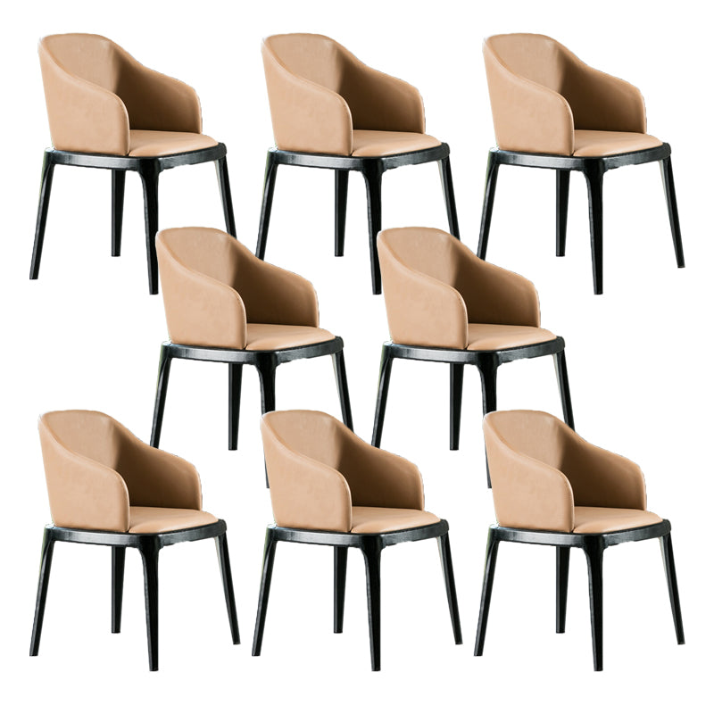 Kitchen Home Upholstered Dining Chairs Faux Leather Parsons Chair