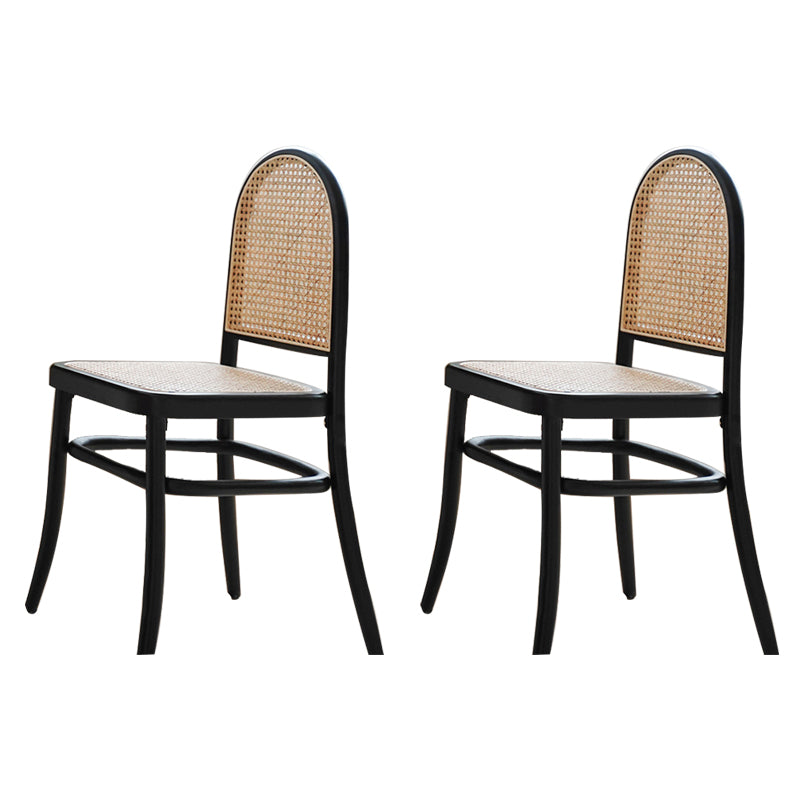 Solid Wood Side Chair Modern Indoor Dining Chair for Home Use