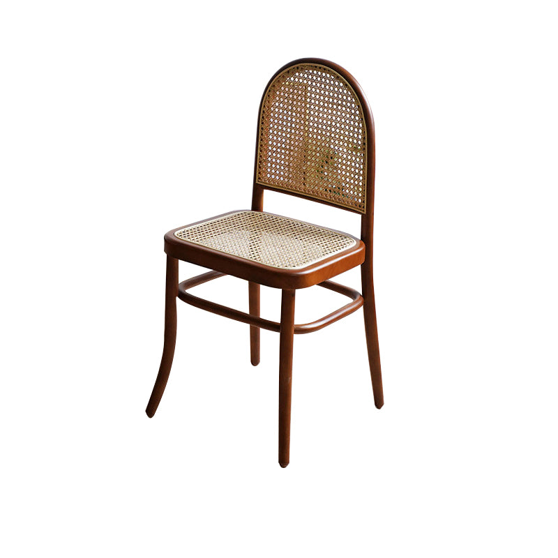 Solid Wood Side Chair Modern Indoor Dining Chair for Home Use