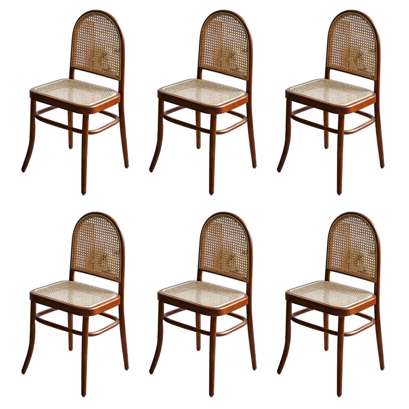 Solid Wood Side Chair Modern Indoor Dining Chair for Home Use