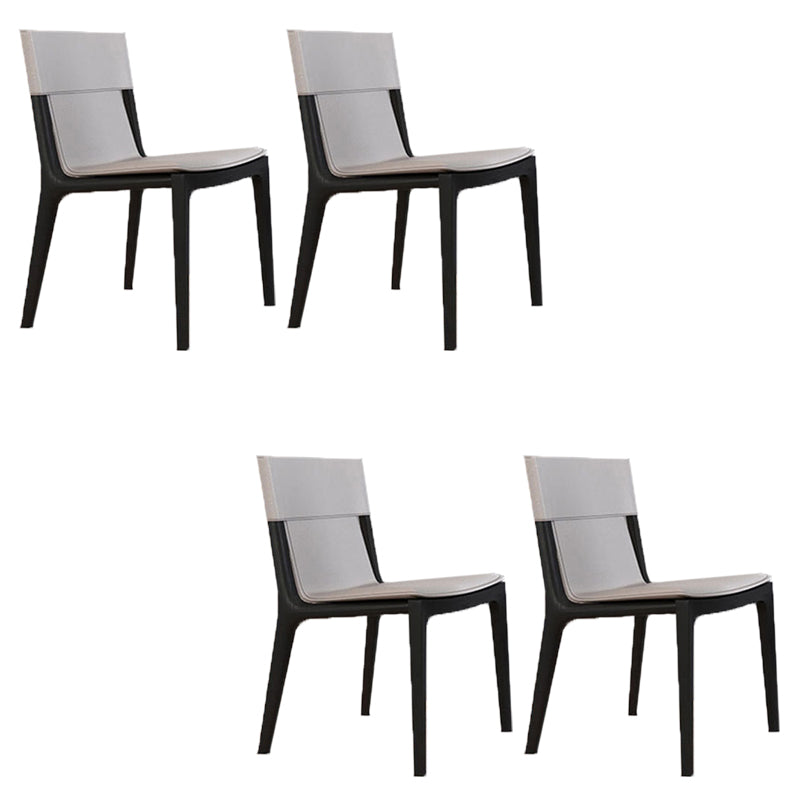 Contemporary Wood Side Dining Chairs Kitchen Home Chair with Upholstered