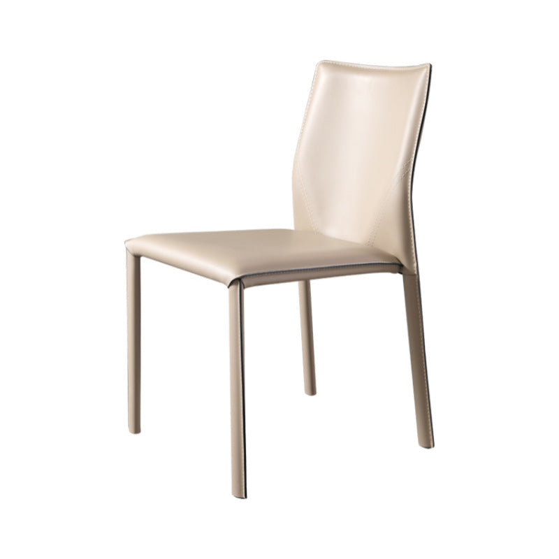 Dining Room Home Side Chair Faux Leather Dining Chairs with Upholstered