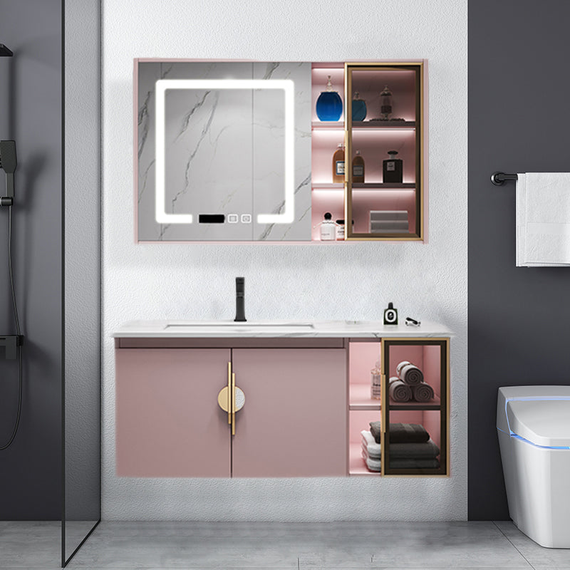 Contemporary Bathroom Vanity Set Wall-Mounted Bathroom Vanity Set