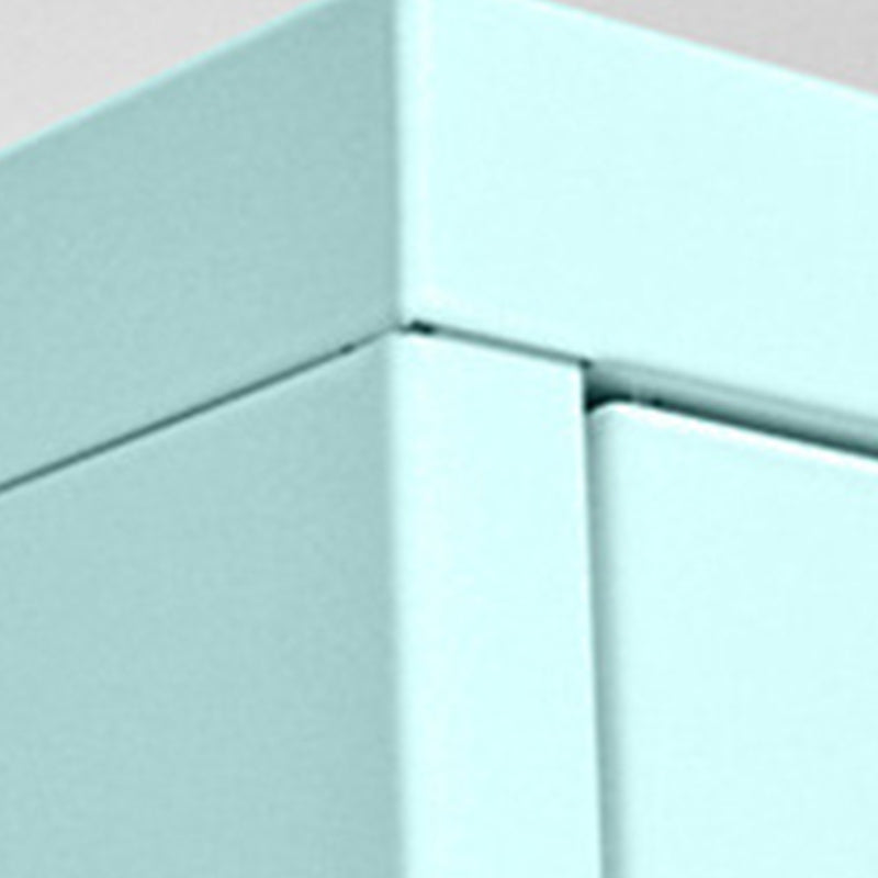 Modern Filing Cabinet Glass Storage Shelves and Pedestal Vertical File Cabinet