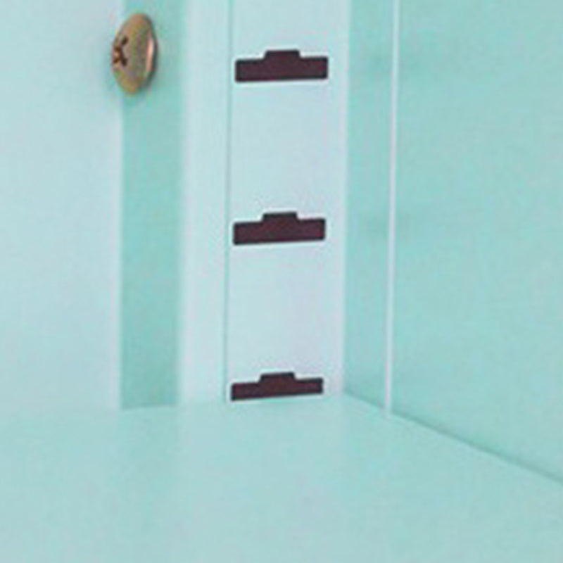 Modern Filing Cabinet Glass Storage Shelves and Pedestal Vertical File Cabinet