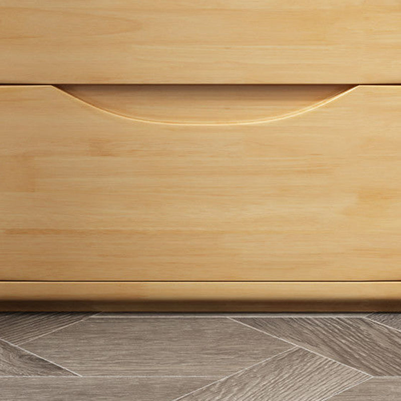 3 Drawers Contemporary Accent Table Nightstand Antique Finish Nightstand