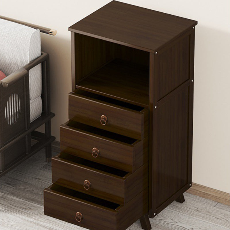 Wooden Dresser Dresser Classic Glam Storage Chest with Drawers