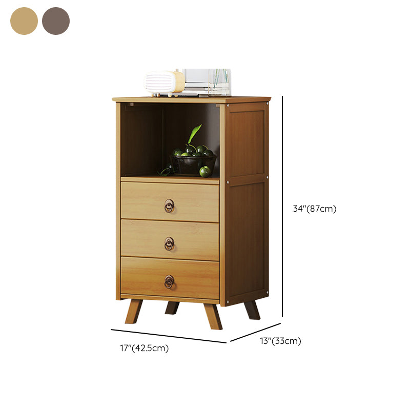 Wooden Dresser Dresser Classic Glam Storage Chest with Drawers