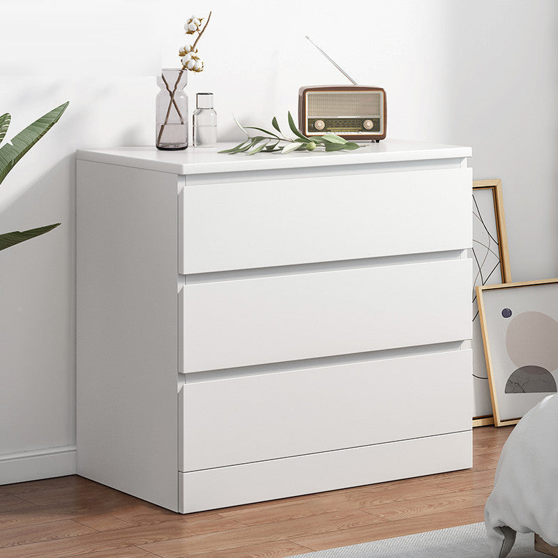 Contemporary Storage Chest Manufactured Wood Dresser with 3/4/5/6 Drawers