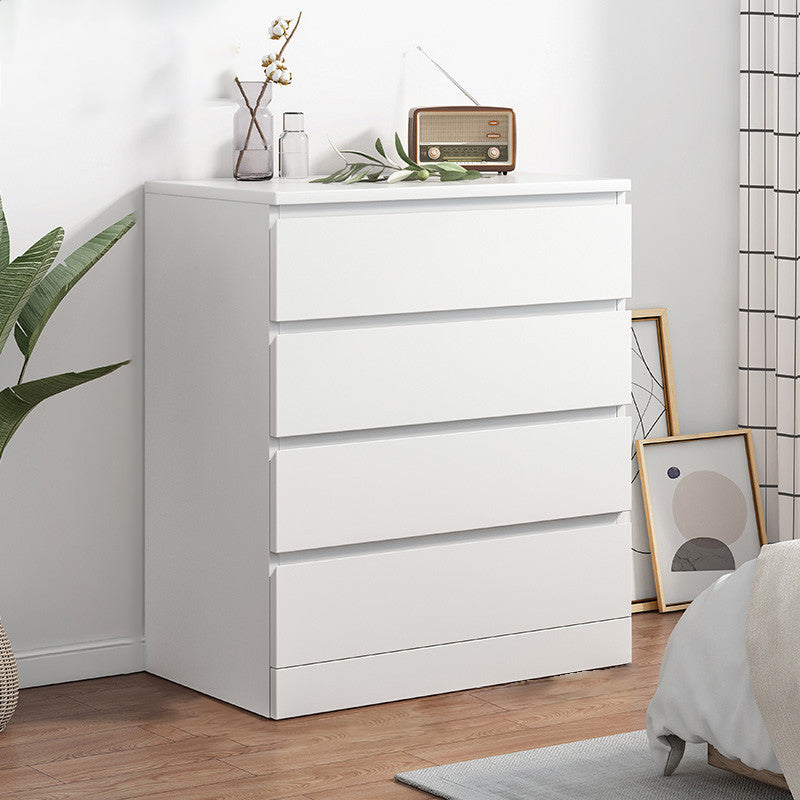 Contemporary Storage Chest Manufactured Wood Dresser with 3/4/5/6 Drawers