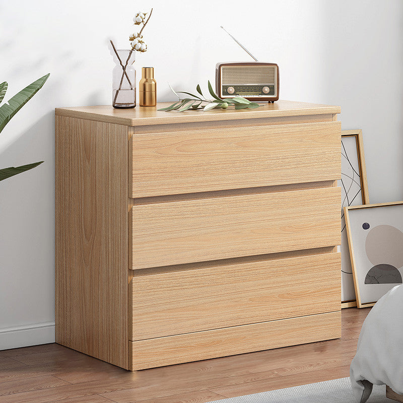 Contemporary Storage Chest Manufactured Wood Dresser with 3/4/5/6 Drawers