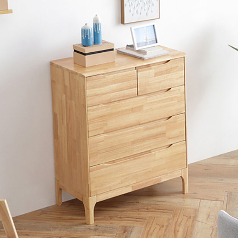 15.6" Width Solid Wood Storage Chest Dresser Modern Storage Chest