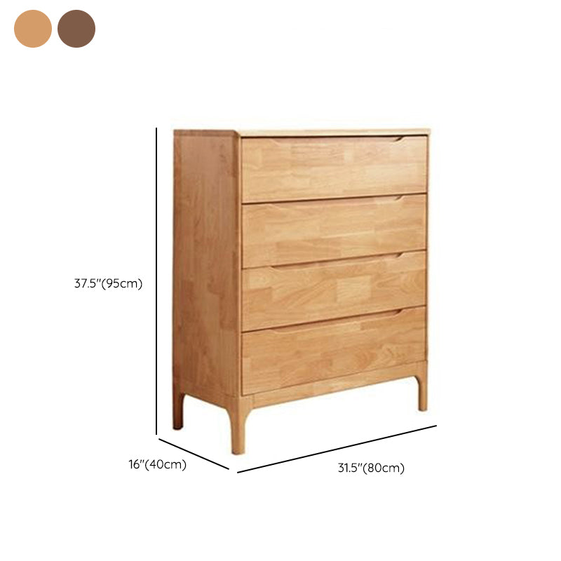 15.6" Width Solid Wood Storage Chest Dresser Modern Storage Chest